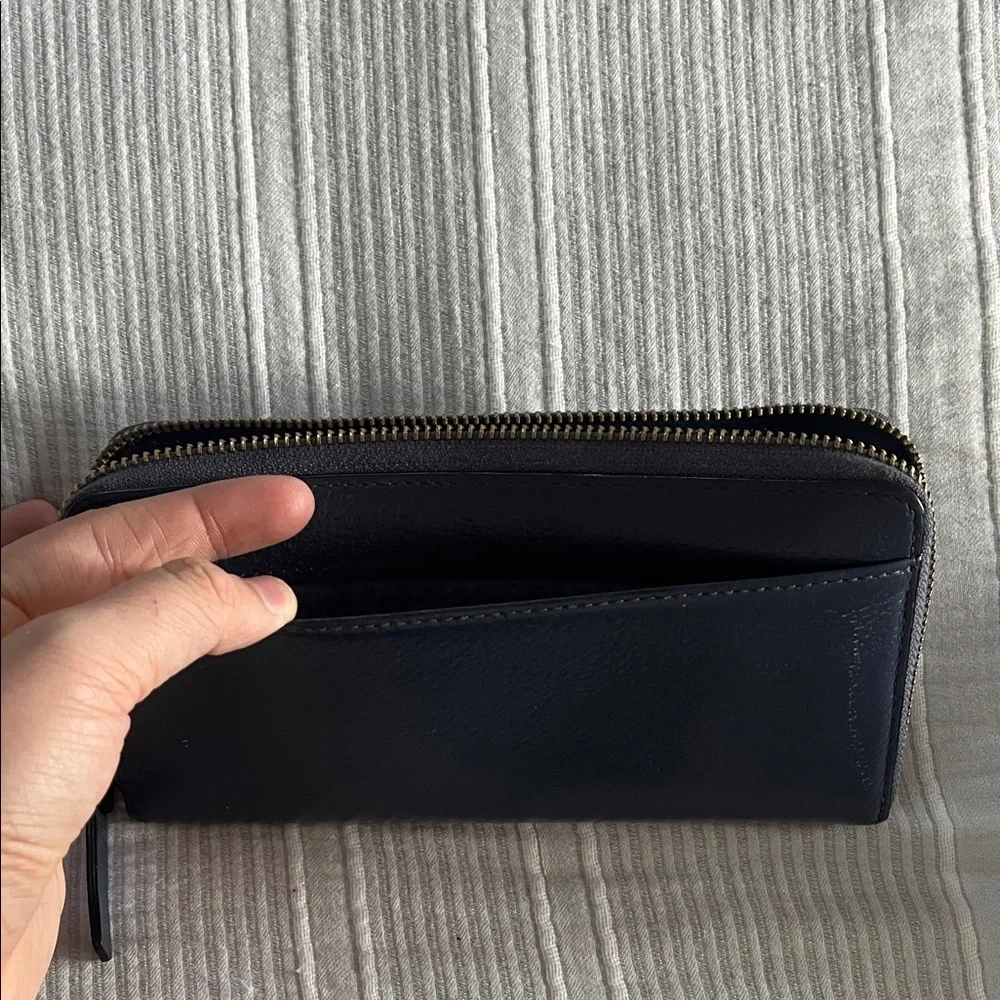Kate Spade Midnight Blue Zip Wallet